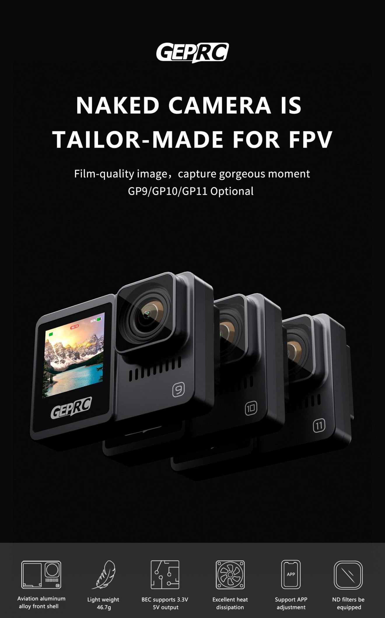 GEPRC Naked Camera GP9