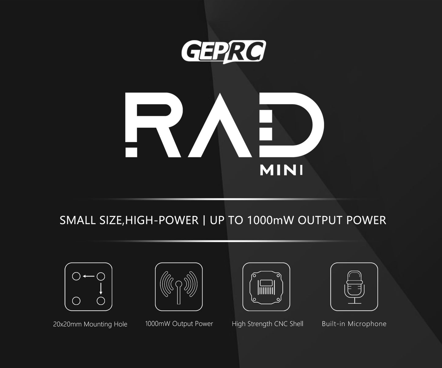 GEPRC RAD MINI 5.8G 1W VTX