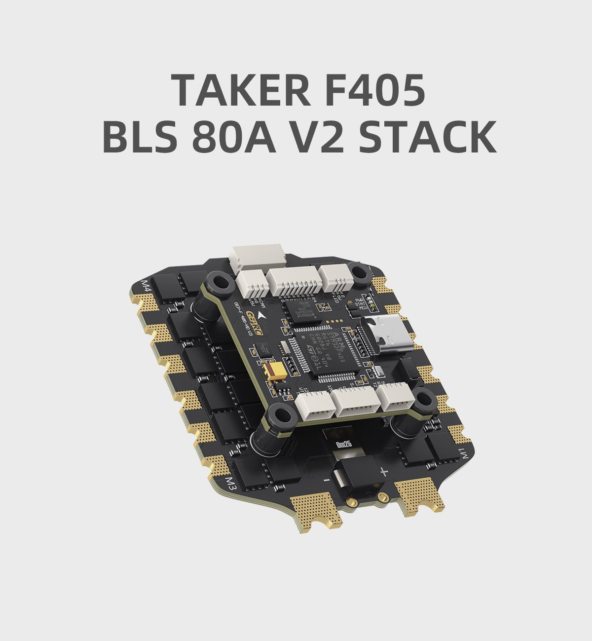 GEPRC TAKER F405 BLS 80A V2 STACK