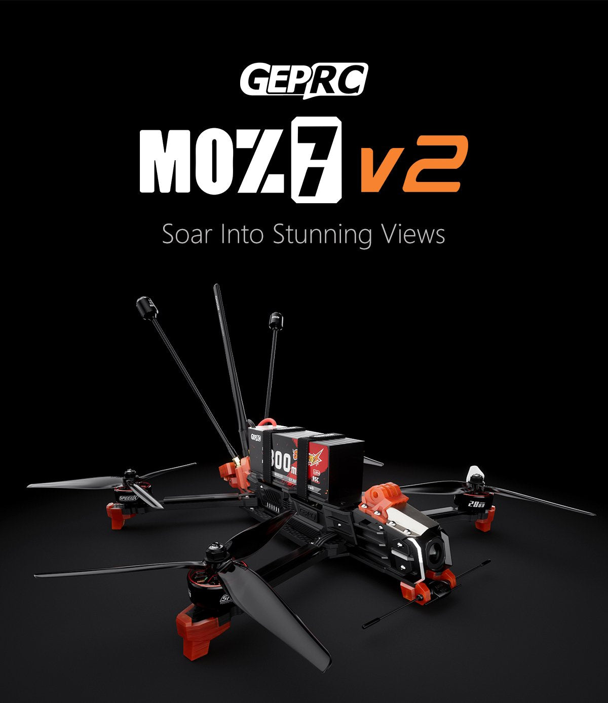 GEPRC MOZ7 V2 O4 Pro Langstrecken-FPV-Drohne