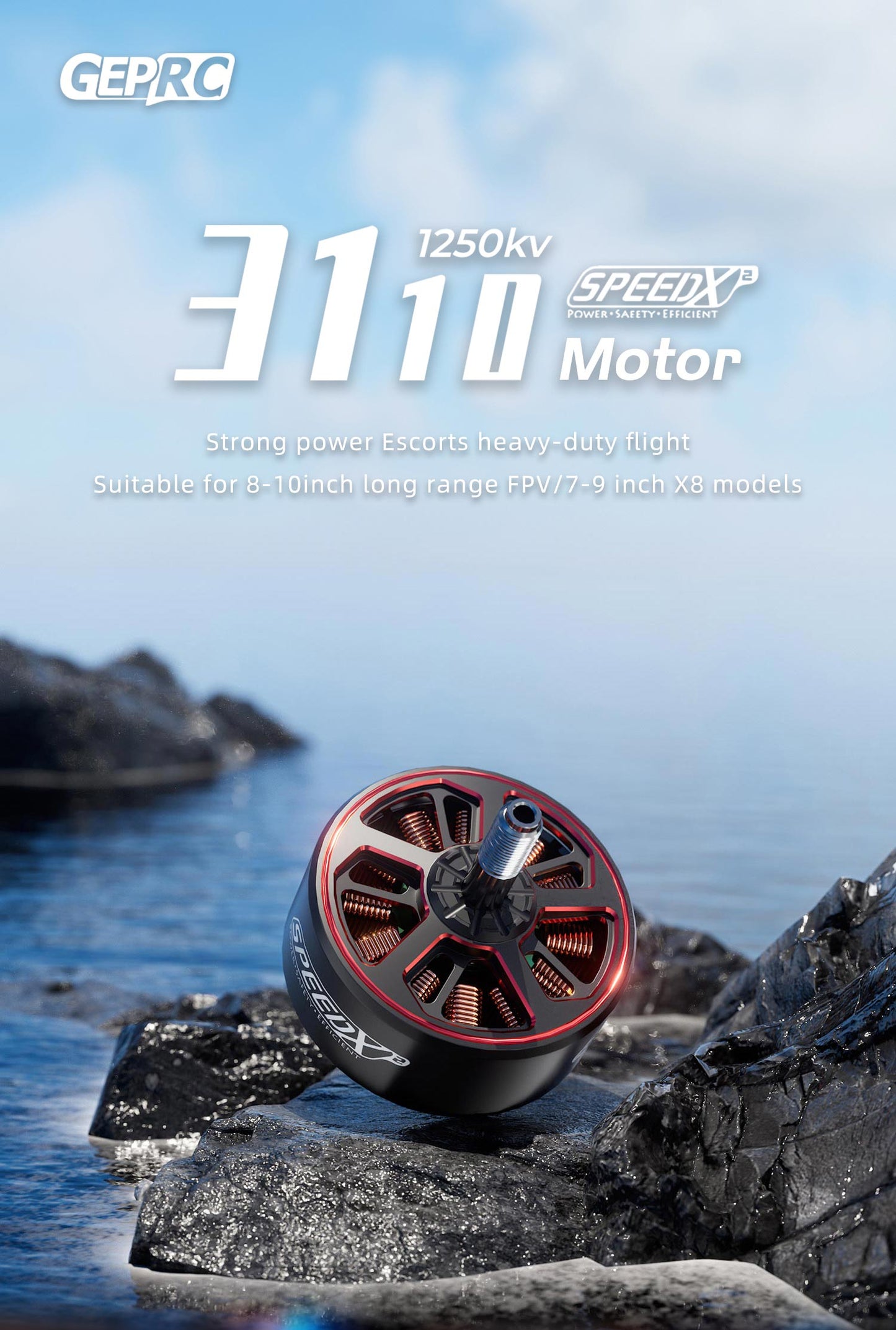 GEPRC SPEEDX2 3110 900KV/1250KV Motor