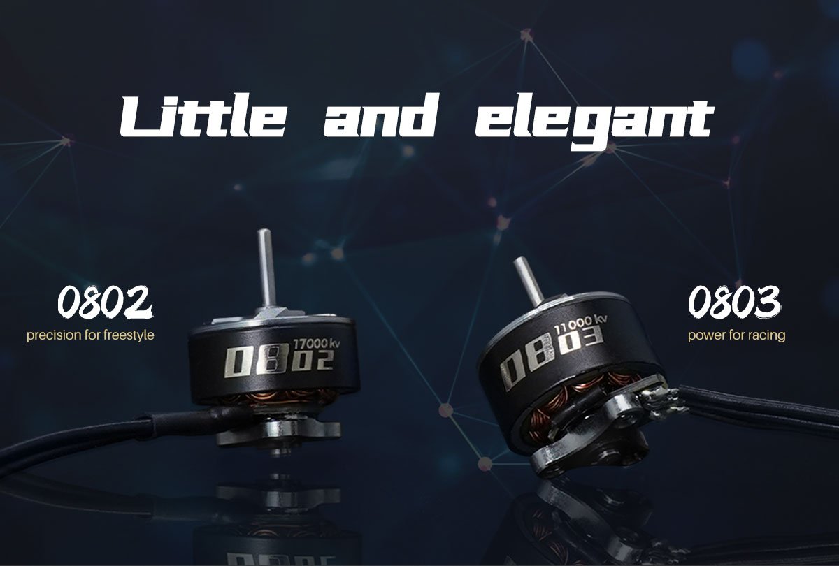 GEPRC SPEEDX2 0802 Brushless Motor 17000KV/22000KV