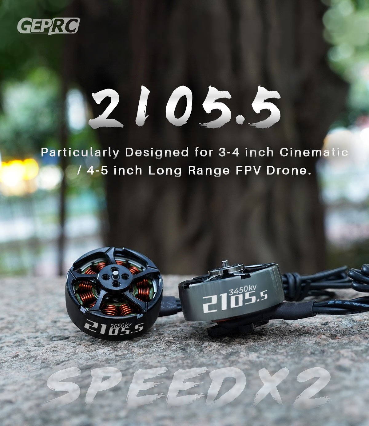 GEPRC SPEEDX2 2105.5 2650KV/3450KV Motor