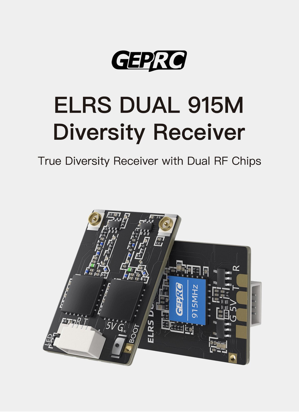 GEPRC ELRS DUAL 915M Diversity Receiver