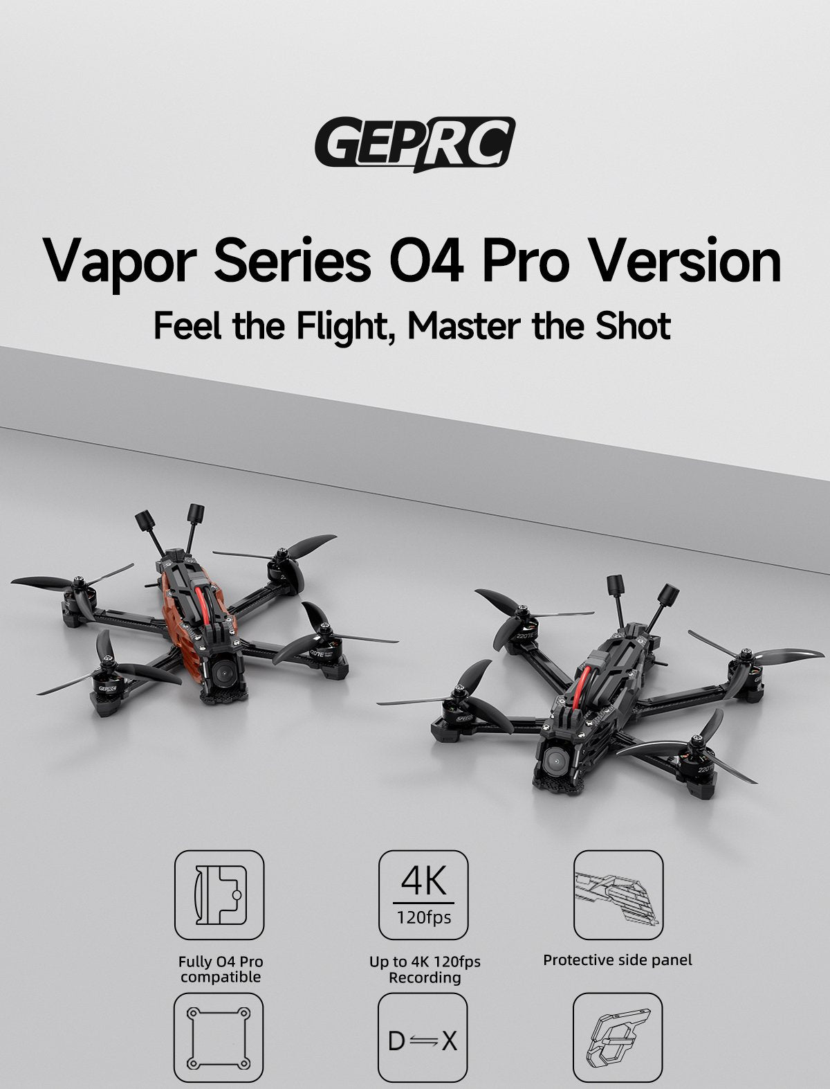 GEPRC Vapor-D5 HD O4 Pro FPV Drone