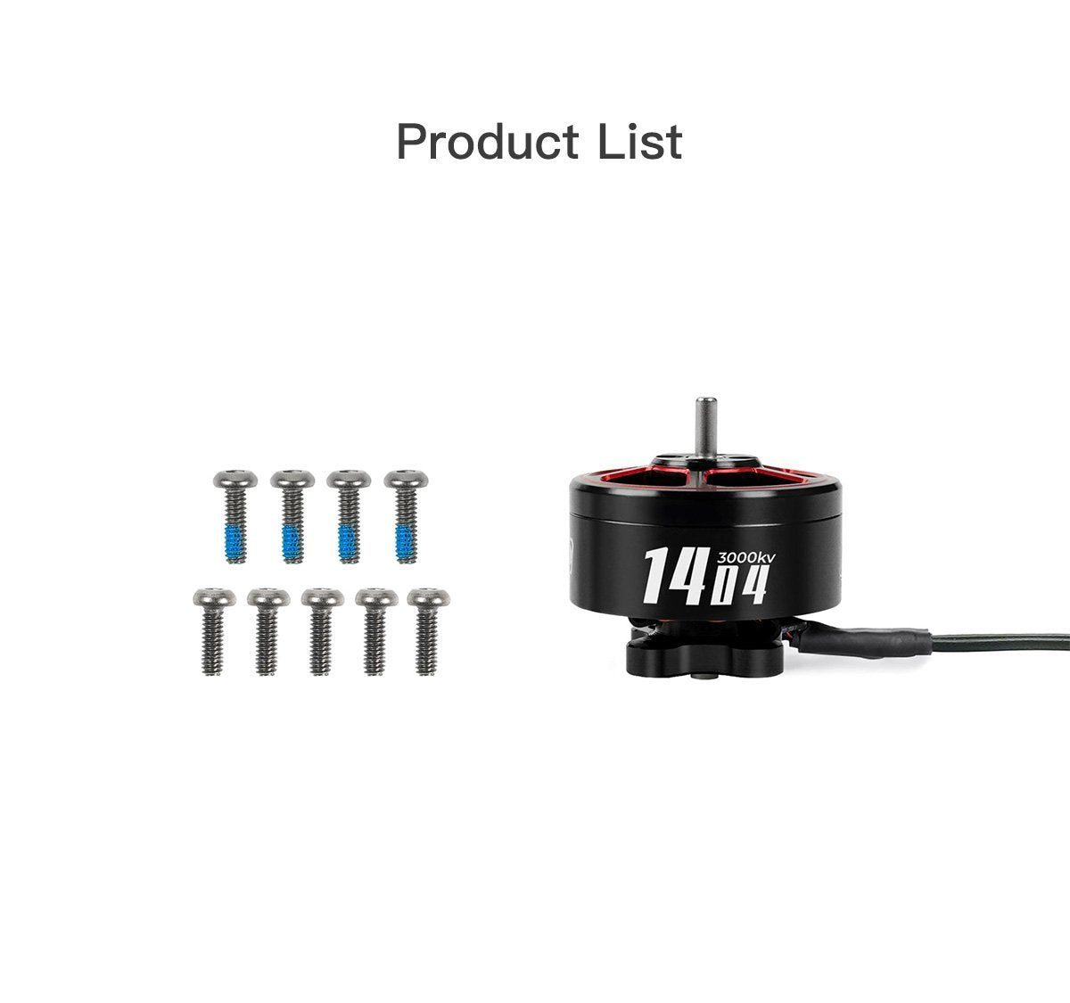 GEPRC SPEEDX2 1404 3000KV/3850KV/4600KV Motor