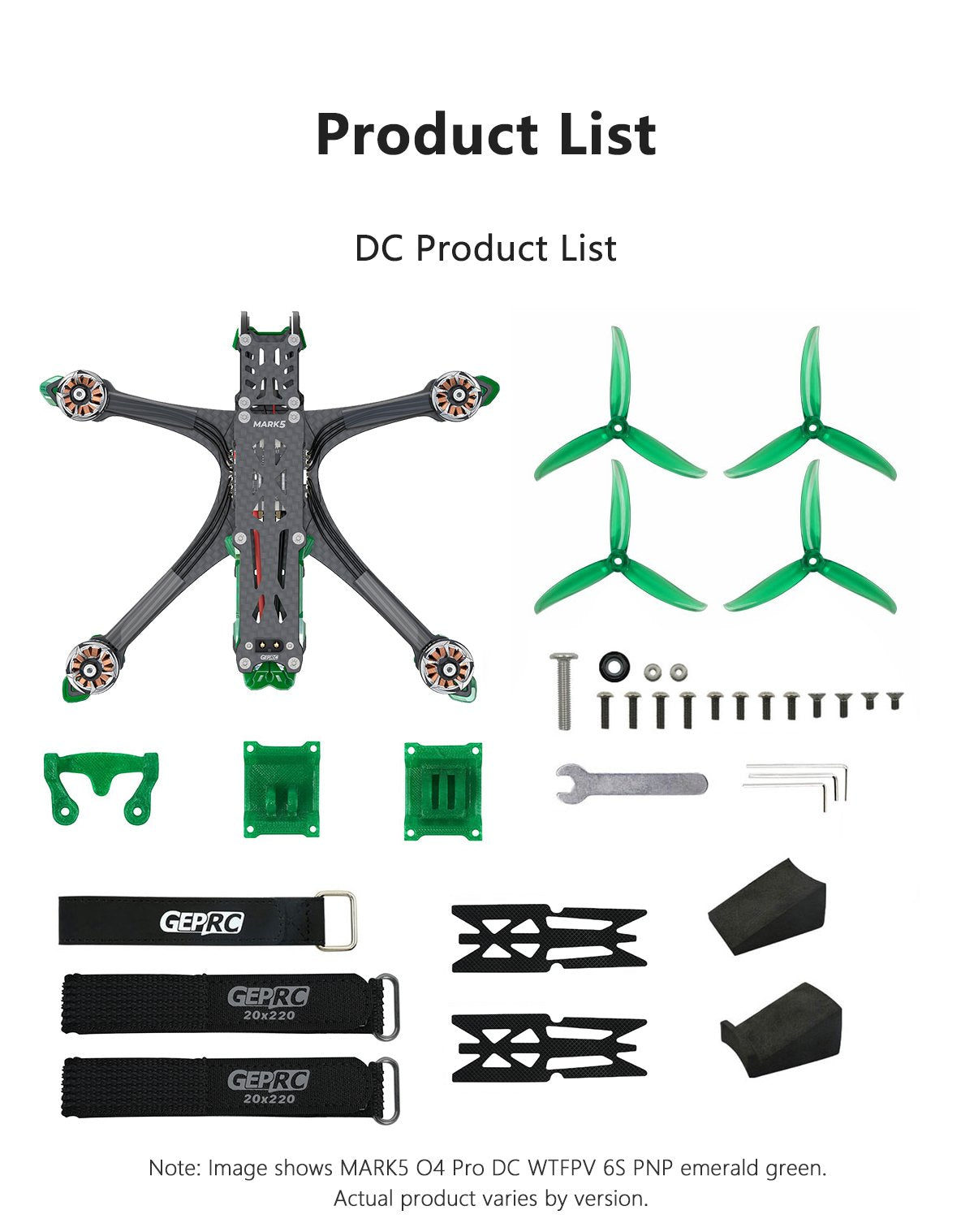 GEPRC MARK5 O4 Pro Wide X WTFPV Drone