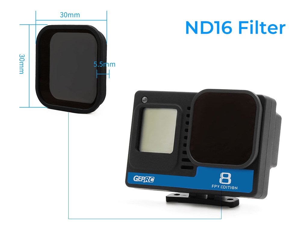 GEPRC Naked Camera GP8 Case with BEC Board