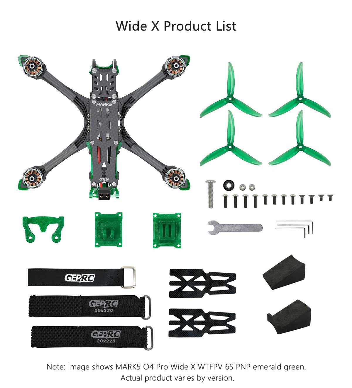 GEPRC MARK5 O4 Pro Wide X WTFPV Drone