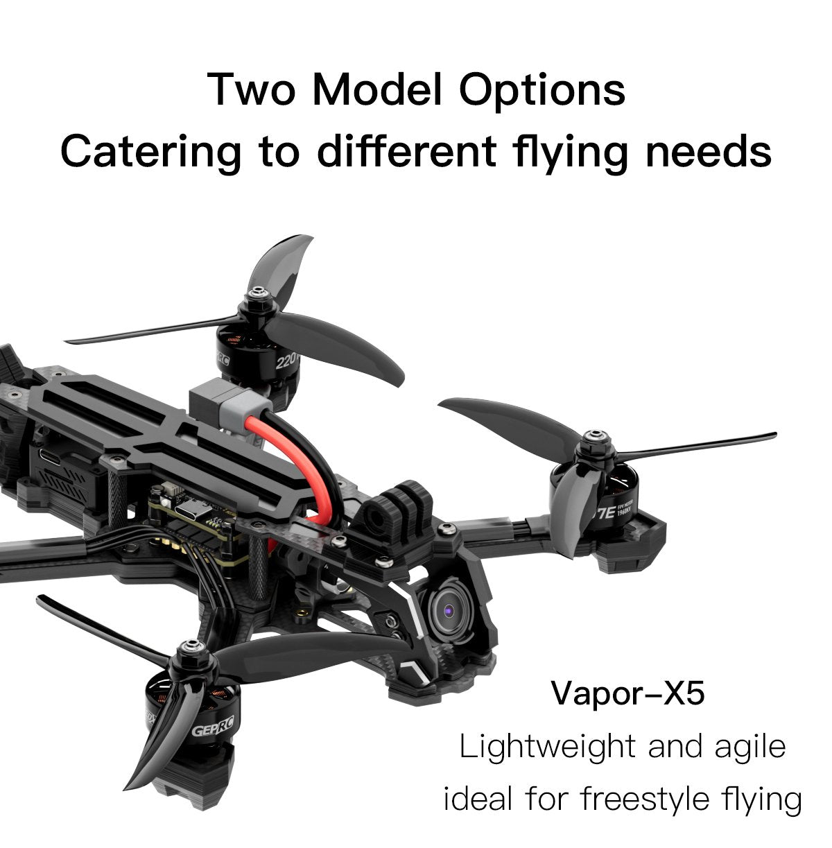 GEPRC Vapor-X5 HD O3 Freestyle FPV Drone