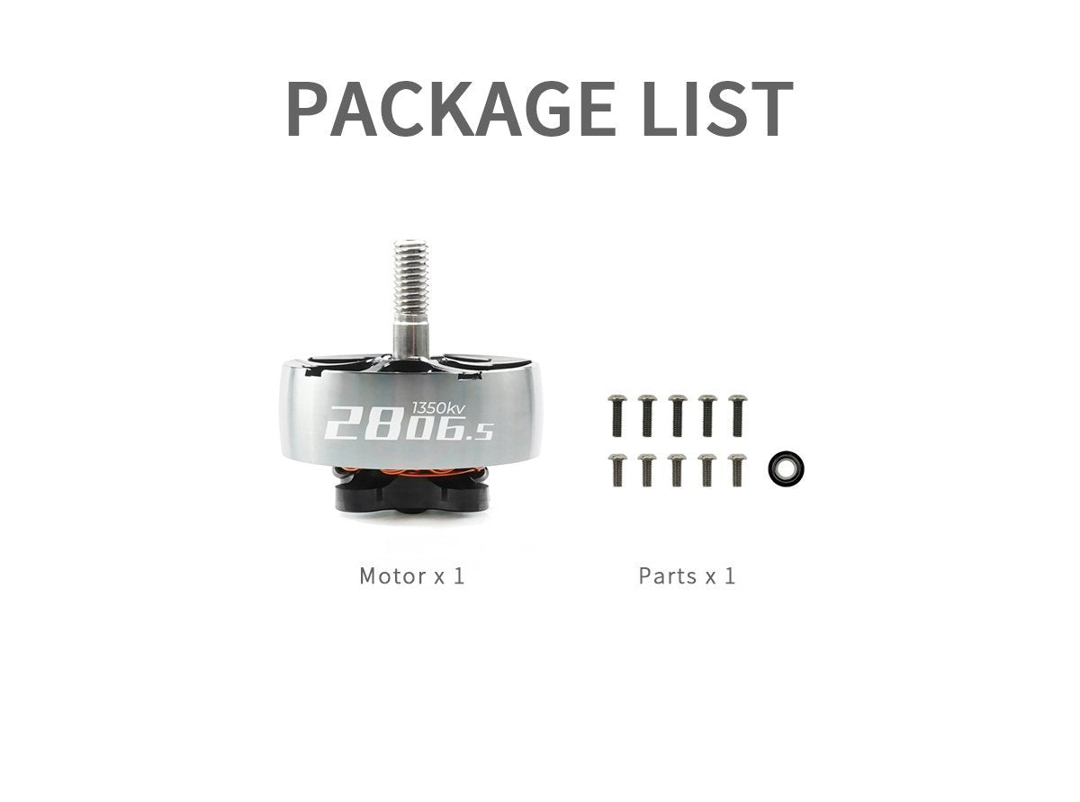 GEPRC SPEEDX2 2806.5 1350KV/1760KV Motor