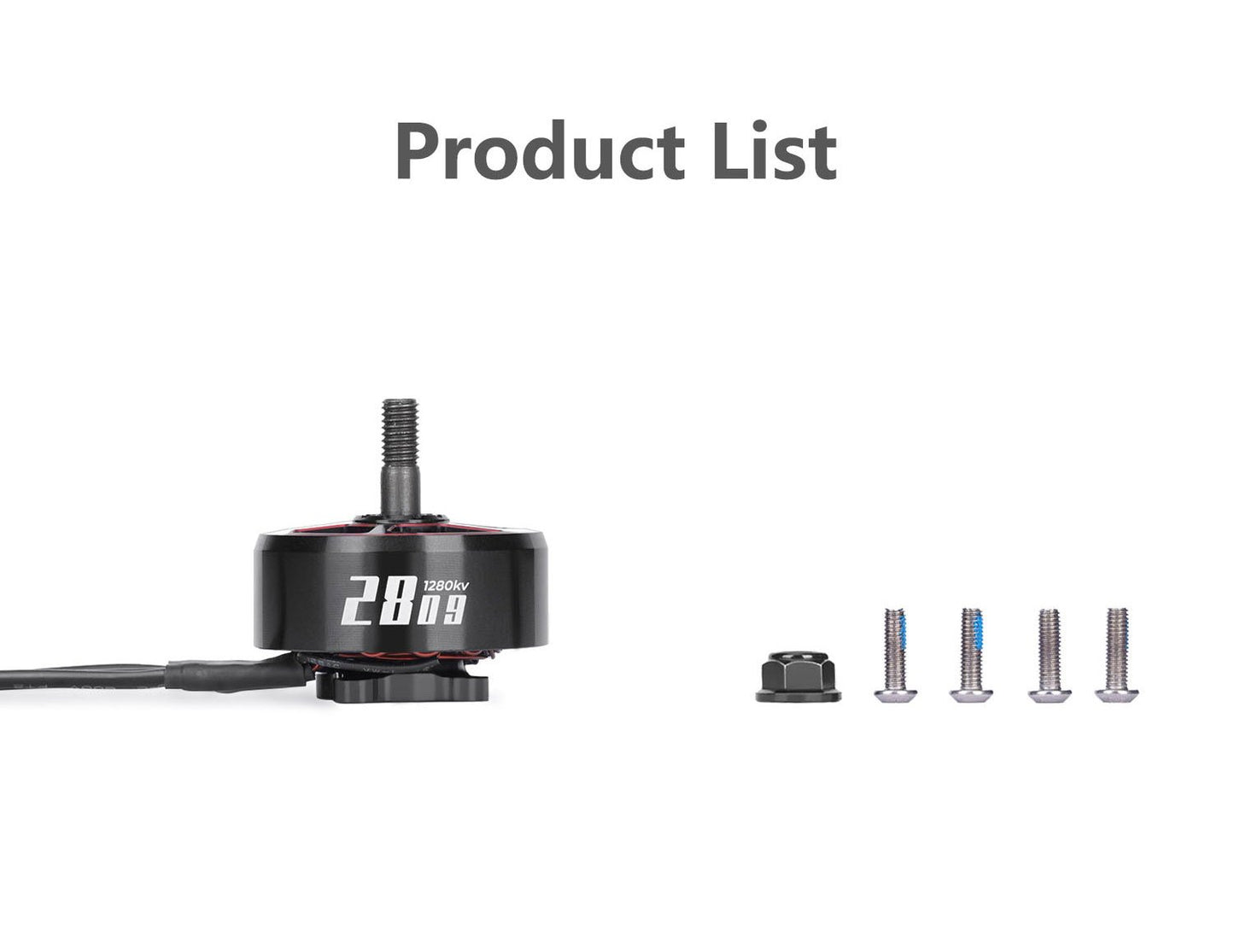 GEPRC SPEEDX2 2809 1280KV Motor