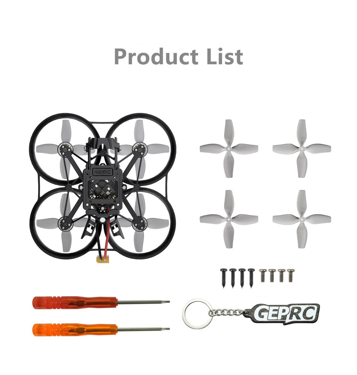 GEPRC DarkStar20 WTFPV Cinewhoop Quadrocopter