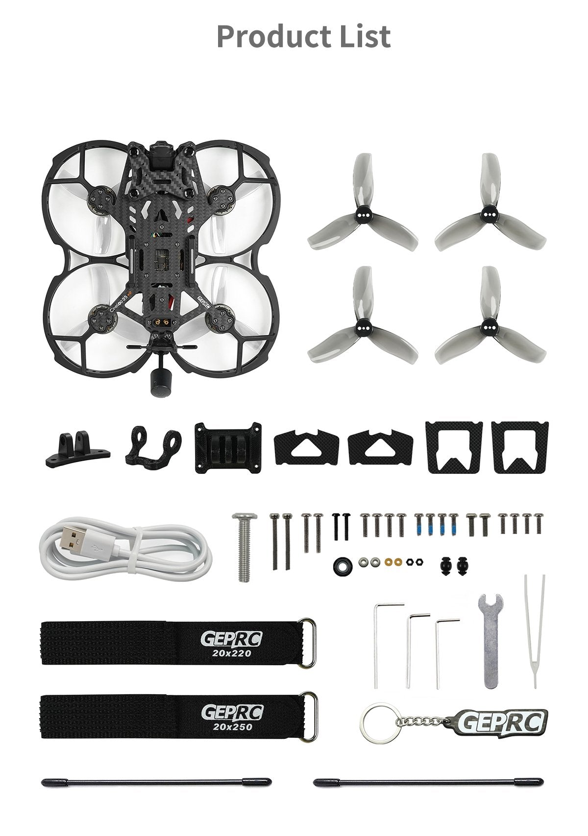 GEPRC CineLog35 V2 Analog FPV Drone