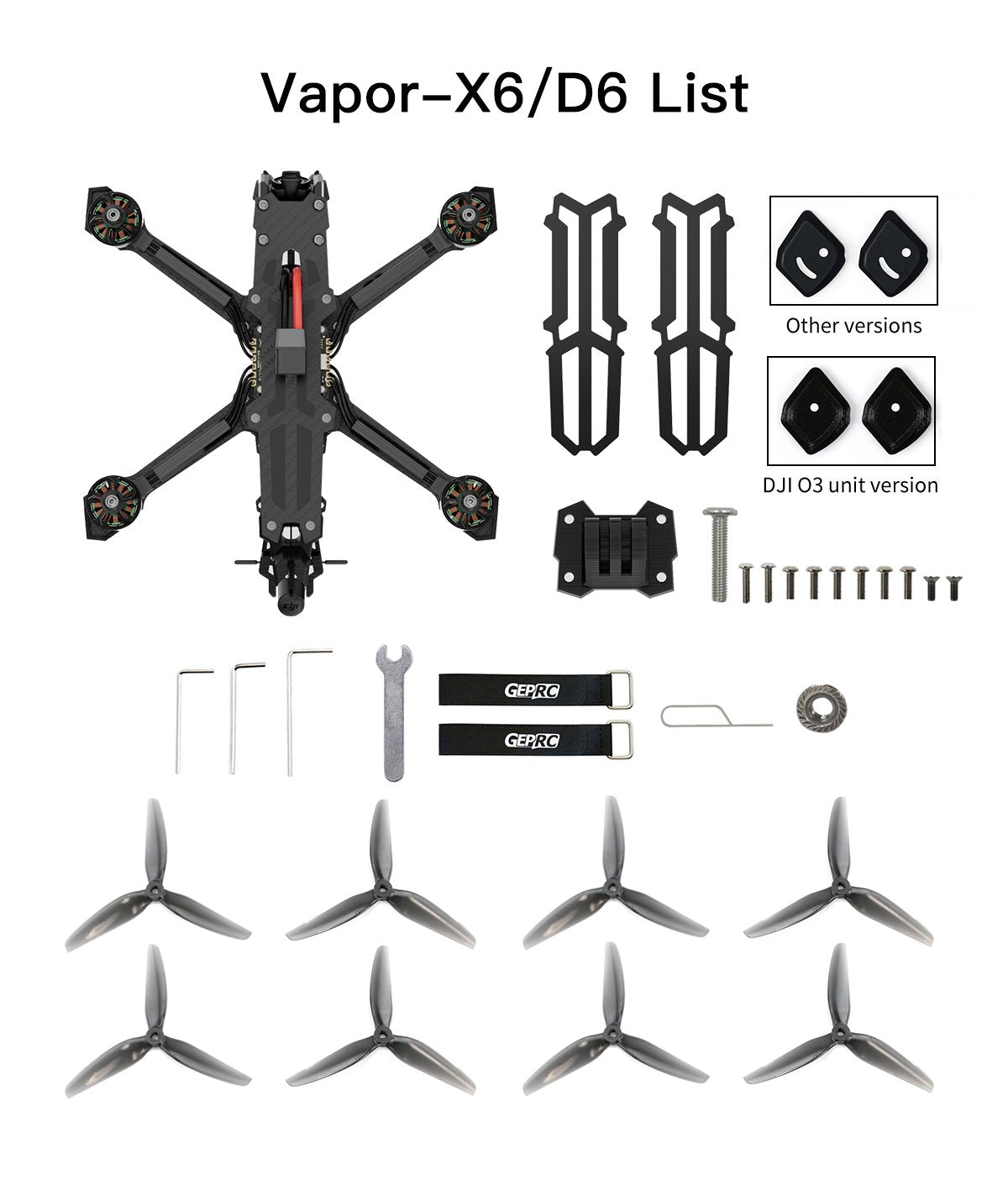 GEPRC Vapor-X5 HD O3 Freestyle FPV Drone