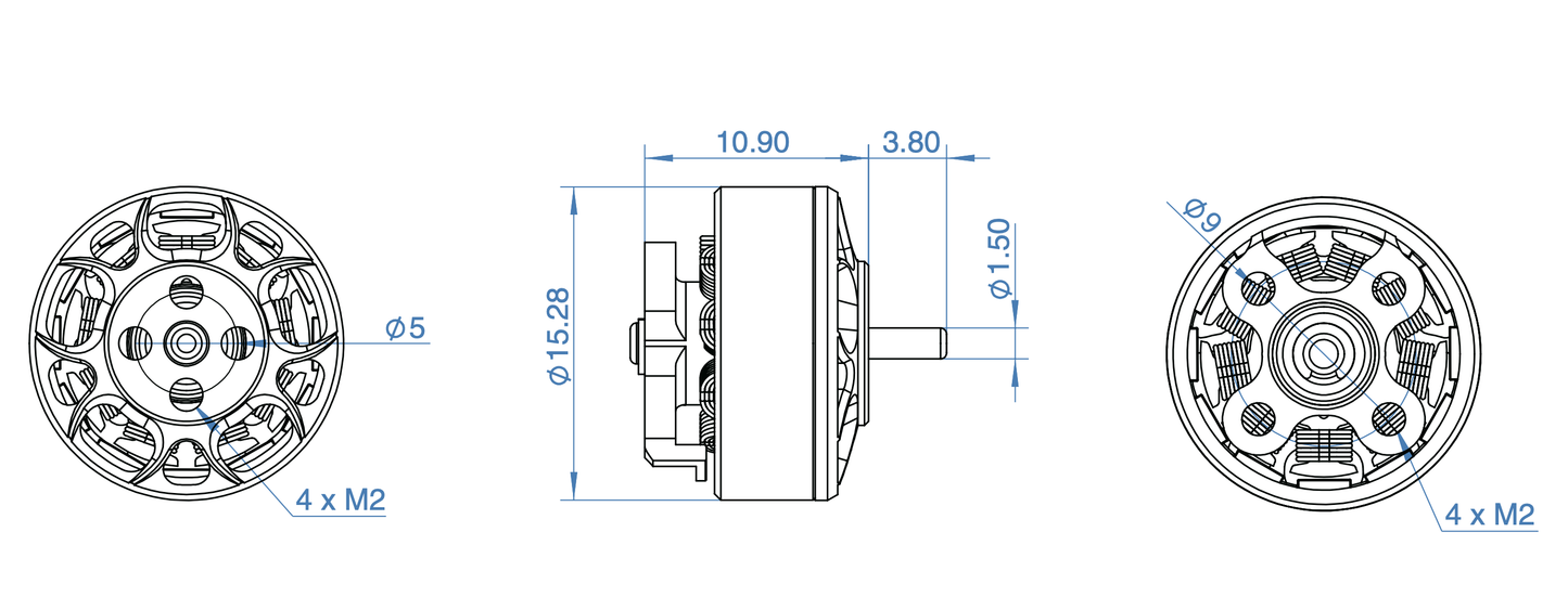 GEPRC GR1204 3750KV Motors