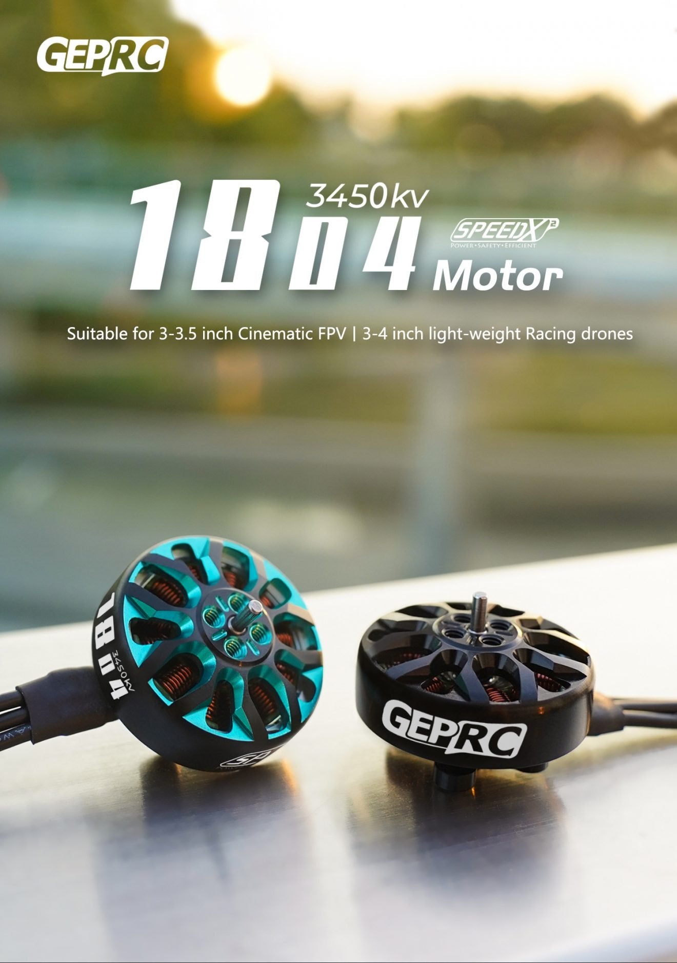 GEPRC SPEEDX2 1804 2450KV/3450KV Motor