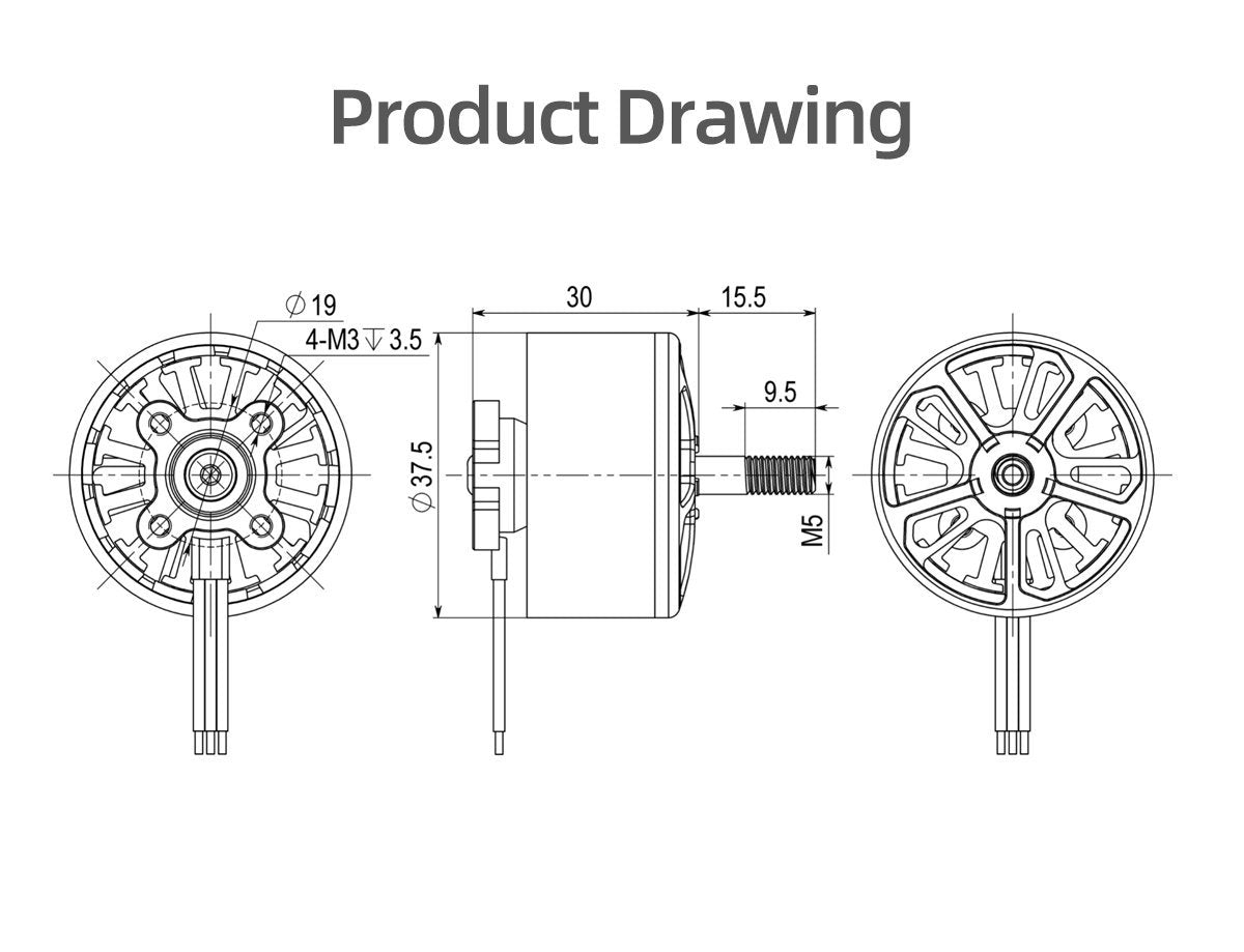 GEPRC EM3115 900KV Motor