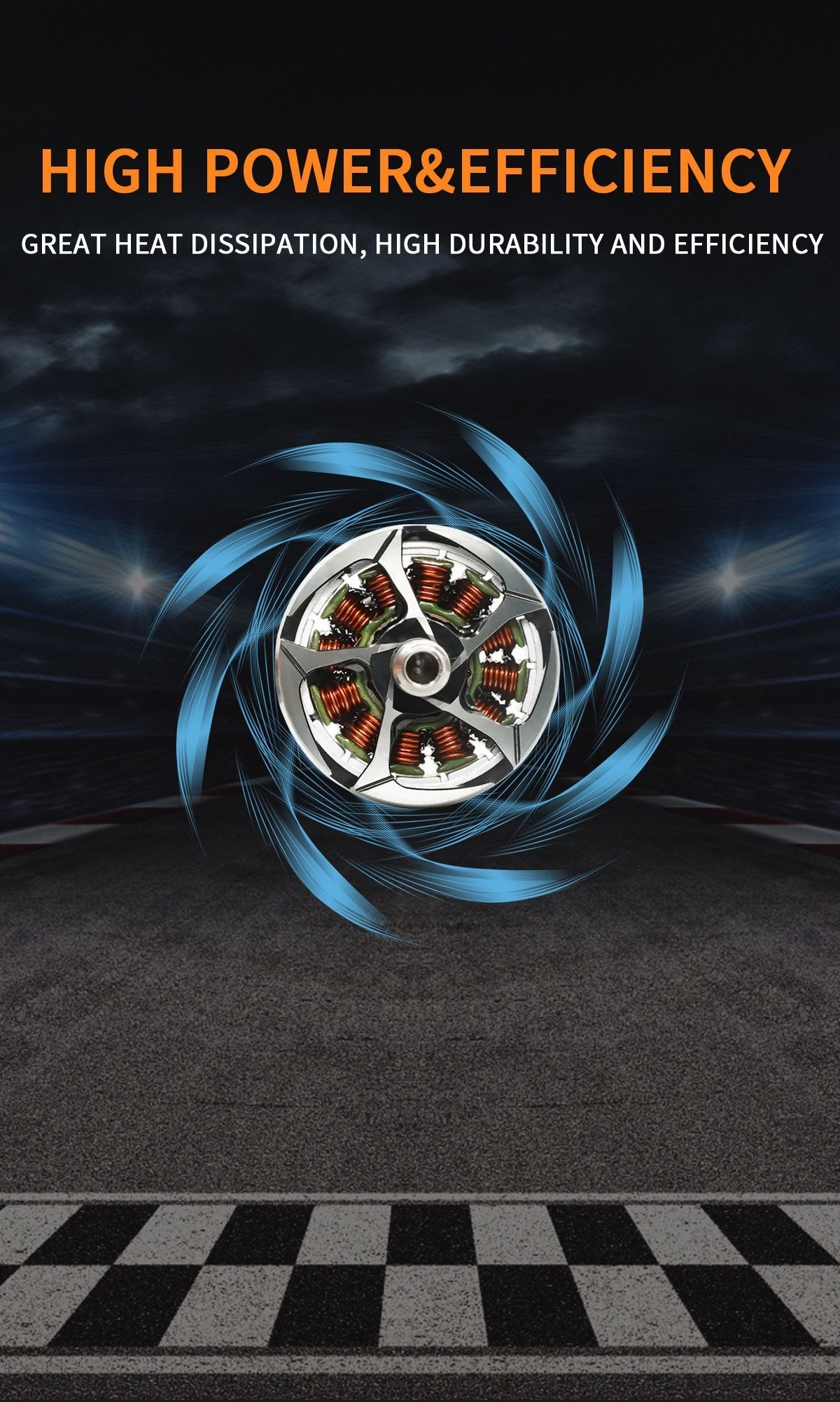 GEPRC SPEEDX2 2107.5 1960KV/2450KV Motors