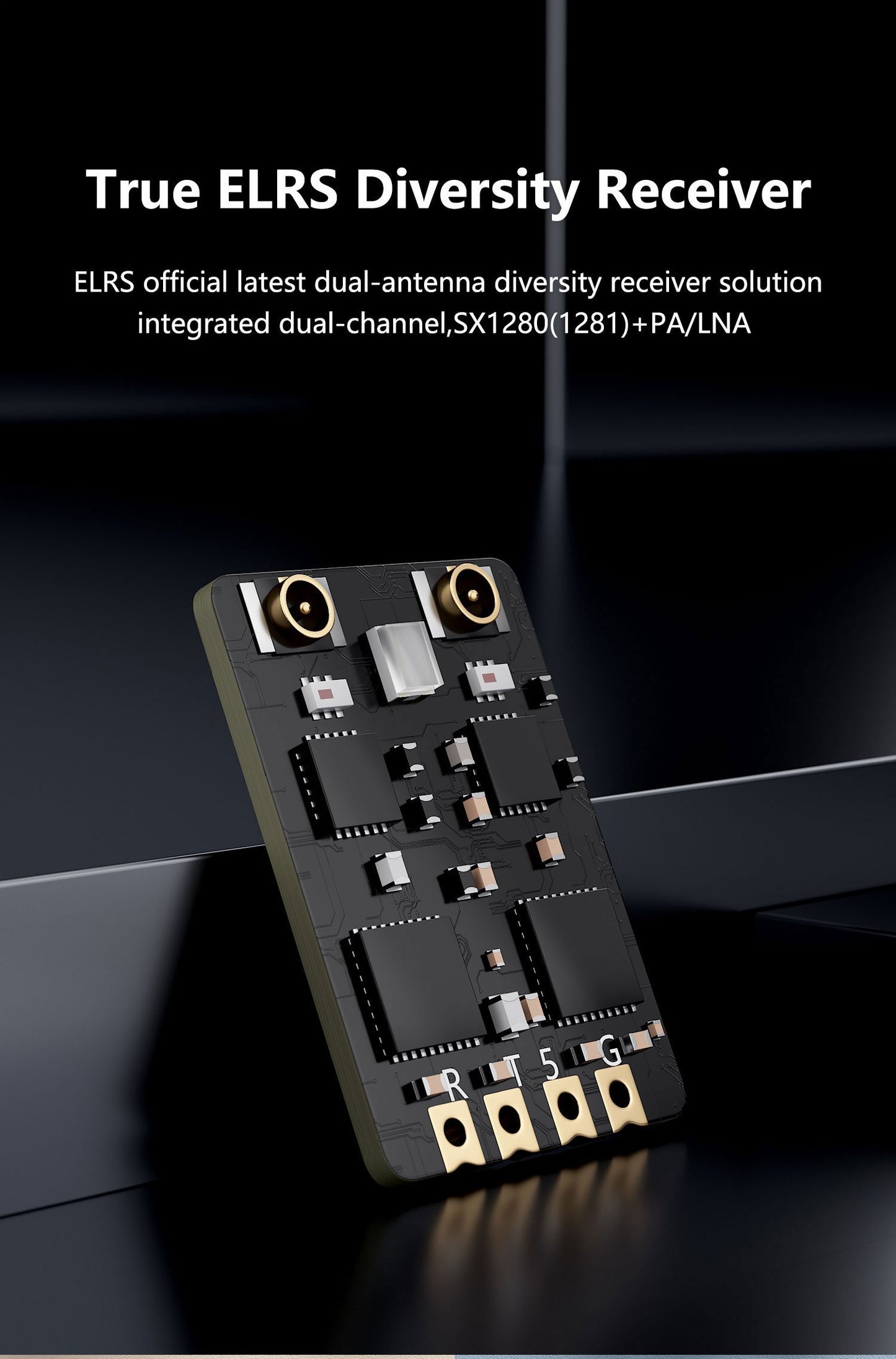 GEPRC ELRS DUAL 2.4G Diversity Receiver