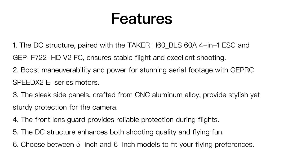 GEPRC Vapor-X5 HD O3 Freestyle FPV Drone