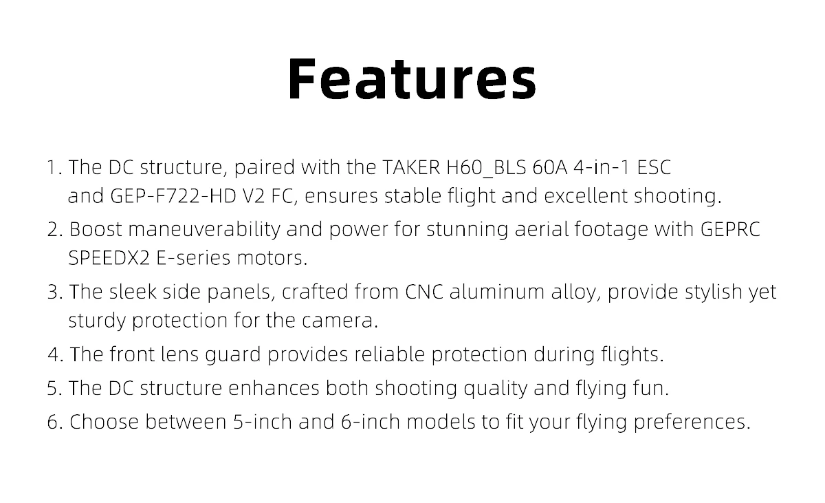 GEPRC Vapor-X5 WTFPV Freestyle FPV Drone