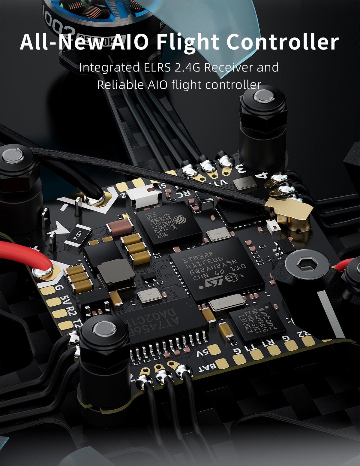 GEPRC T-Cube18 2S HD Quadcopter