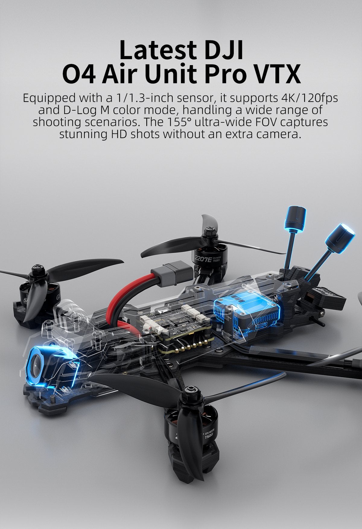 GEPRC Vapor-D6 HD O4 Pro FPV Drone