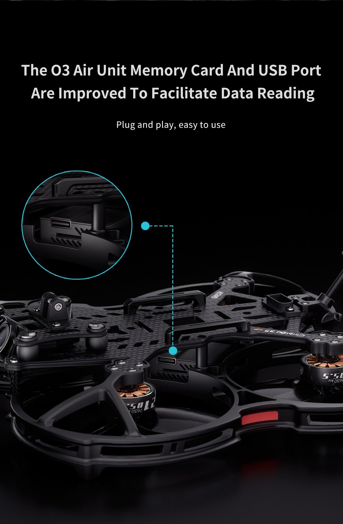GEPRC CineLog35 V2 Analog FPV Drone