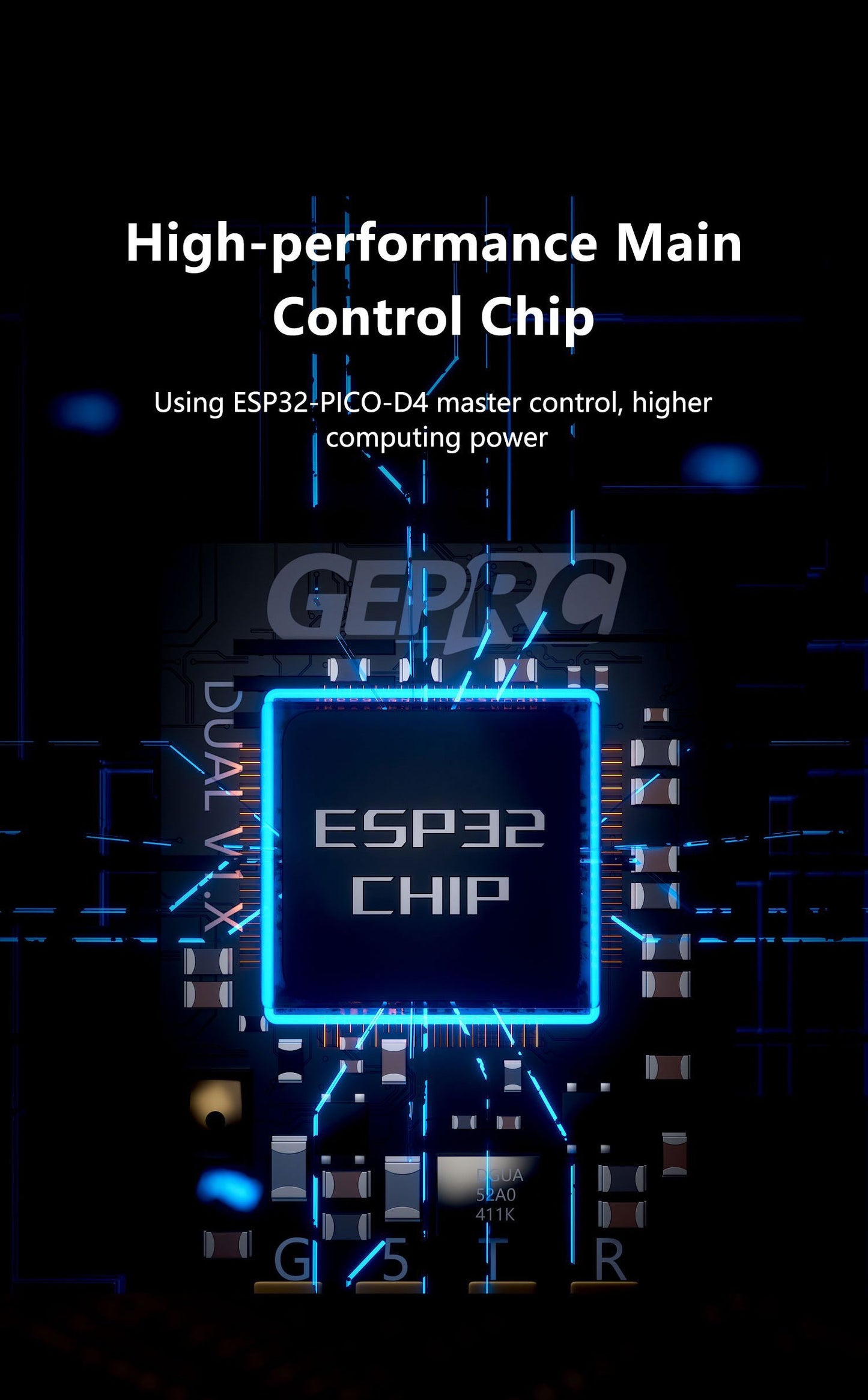 GEPRC ELRS DUAL 2.4G Diversity Receiver