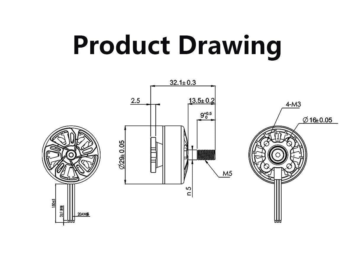 GEPRC SPEEDX2 2306E Motor