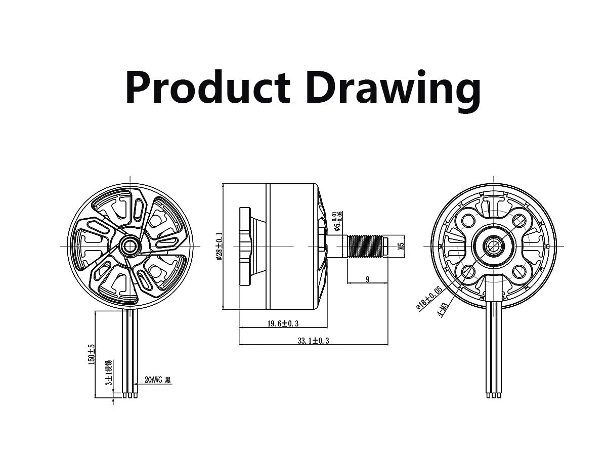 GEPRC SPEEDX2 2207E Motor