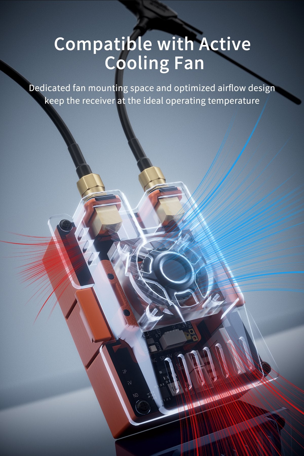 GEPRC RX as TX JR-Bay Modification Kit