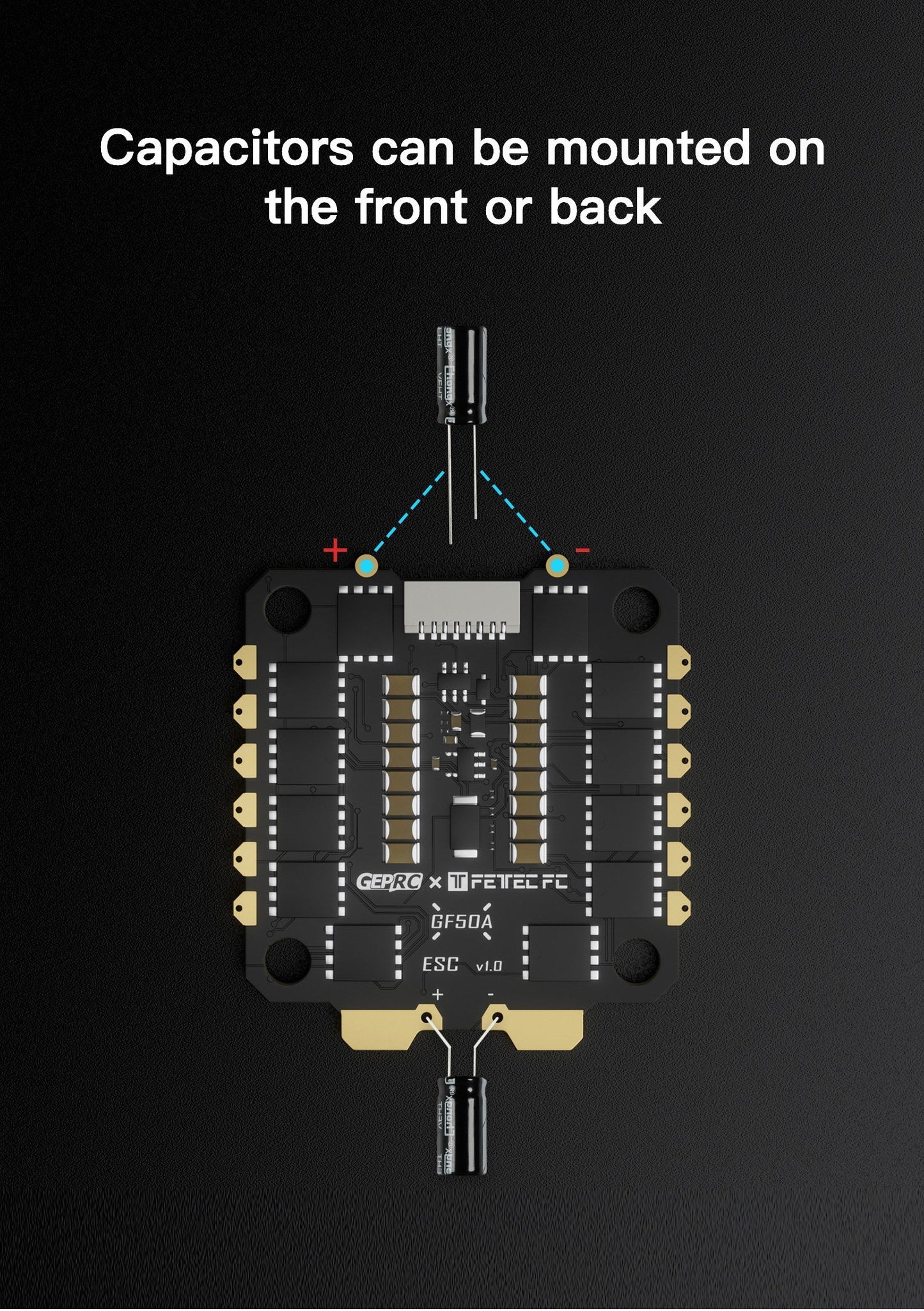 GEPRC Fettec G4 Alpha GF50A STACK