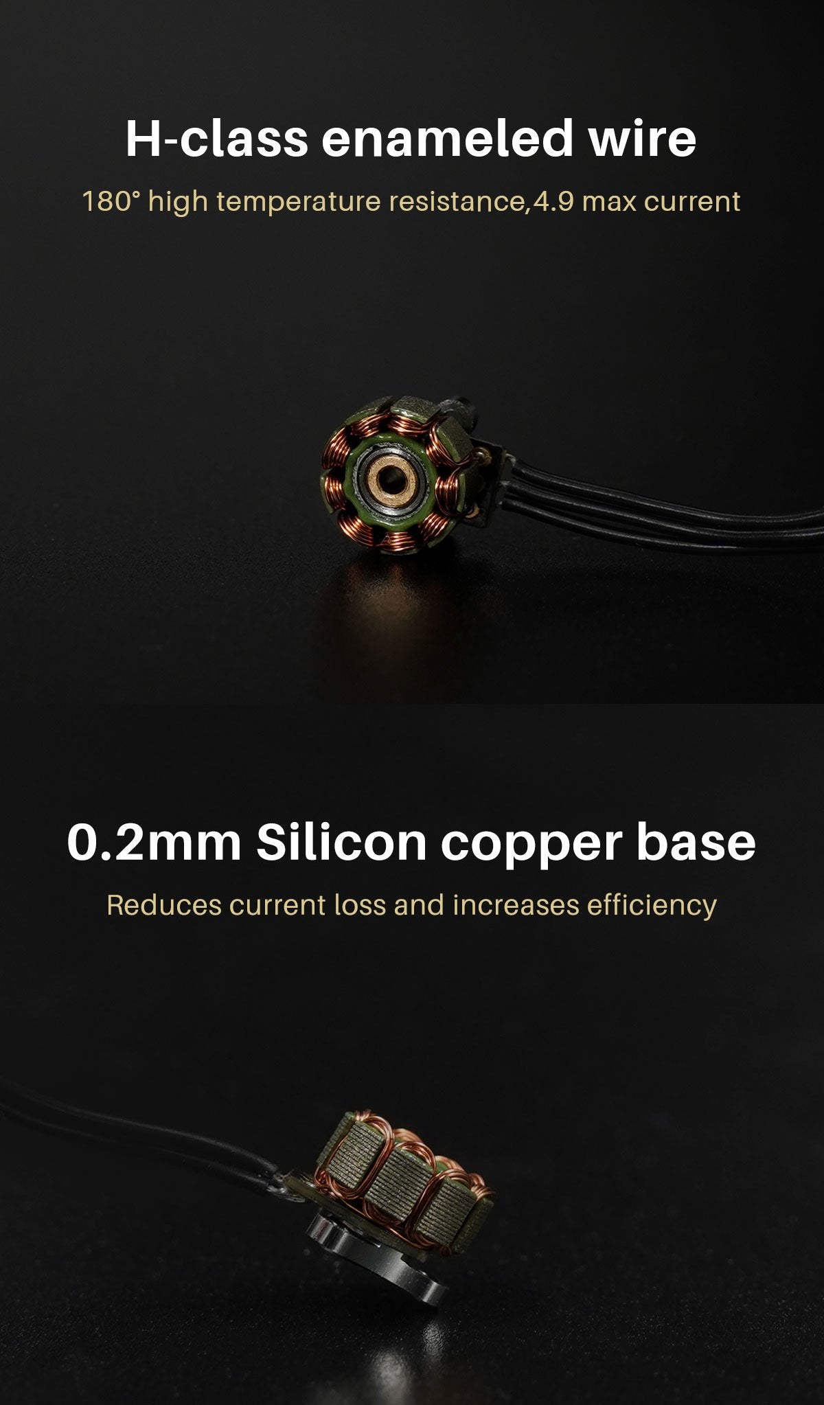 GEPRC SPEEDX2 0802 Brushless Motor 17000KV/22000KV