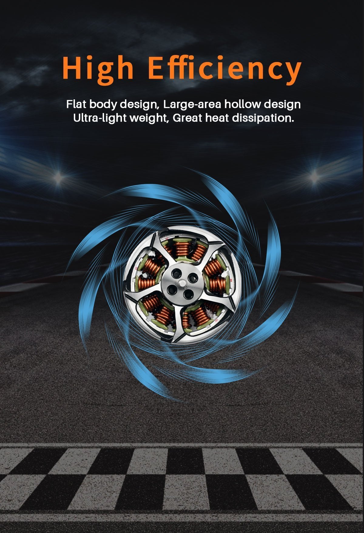 GEPRC SPEEDX2 2105.5 2650KV/3450KV Motor