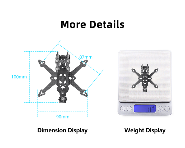 GEPRC T-Cube18 2S HD Quadcopter