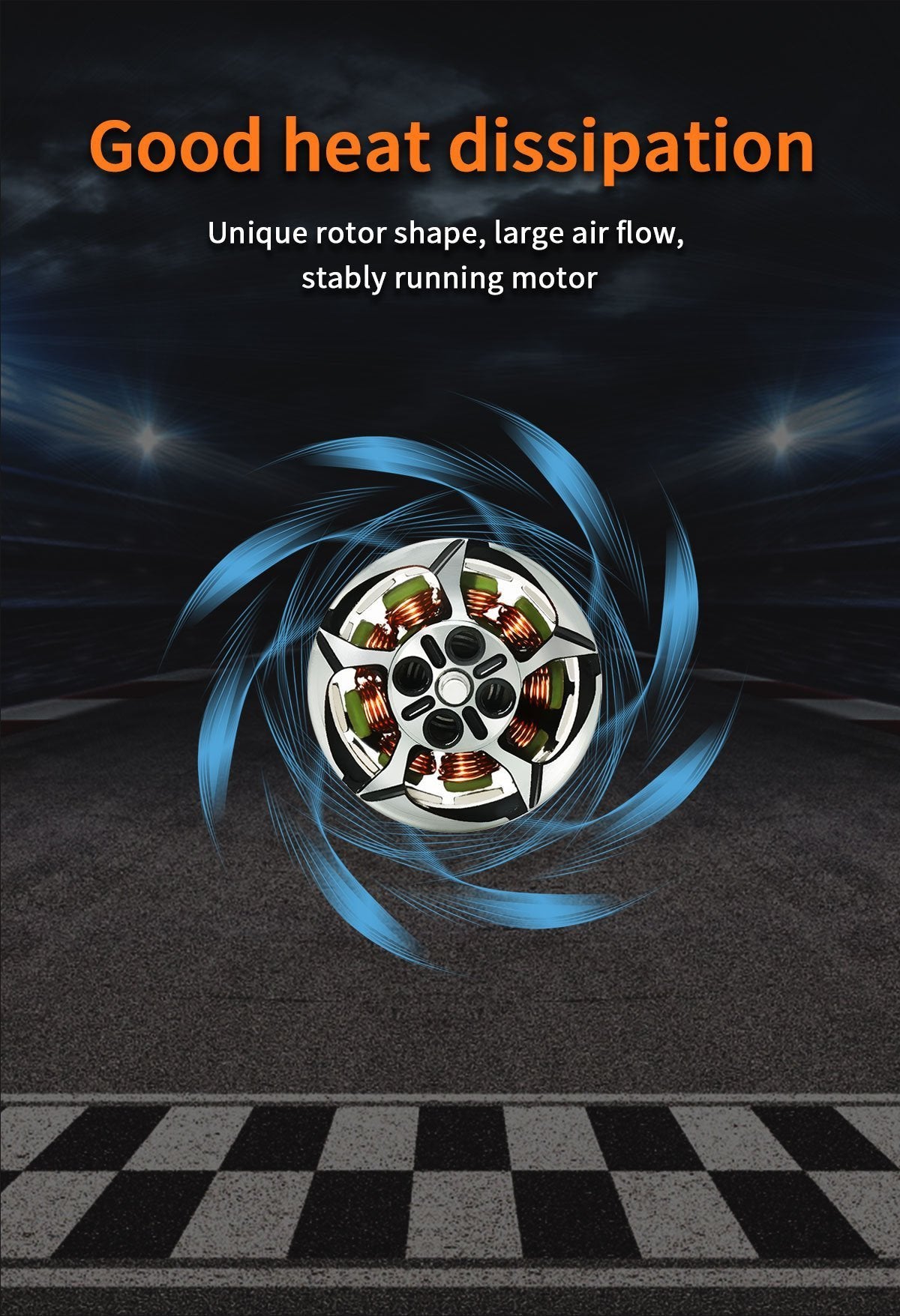 GEPRC SPEEDX2 1303.5 3800KV/5500KV Motor