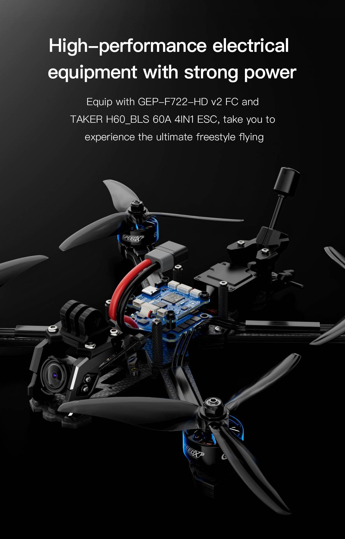 GEPRC Vapor-X5 HD O3 Freestyle FPV Drone