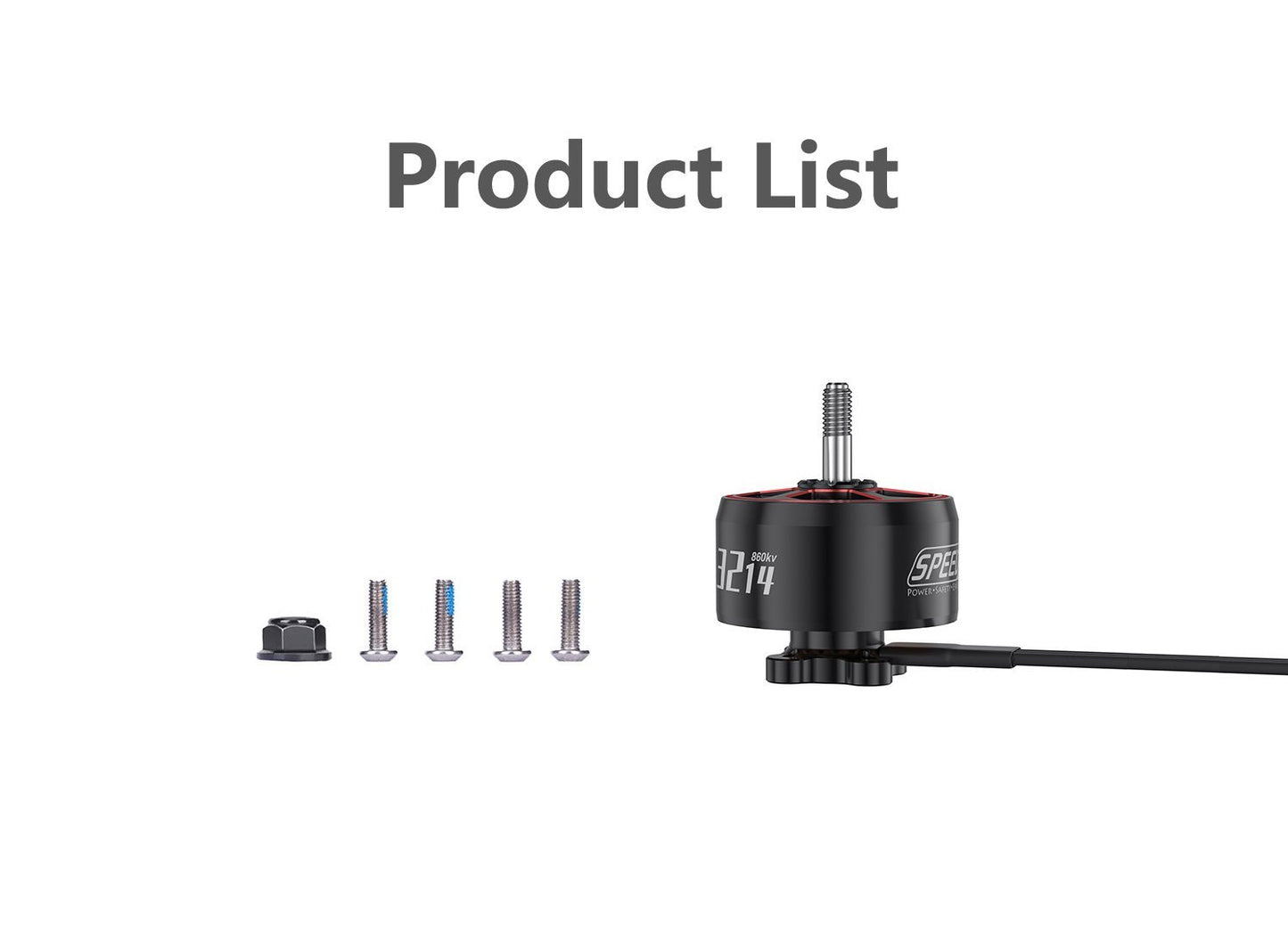 GEPRC SPEEDX2 3214 860KV Motor