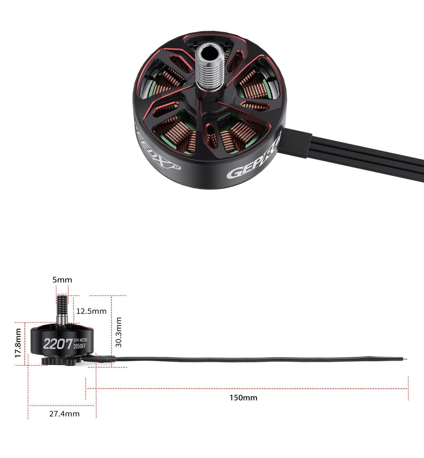 GEPRC SPEEDX2 2207 1960KV/2050KV Motor