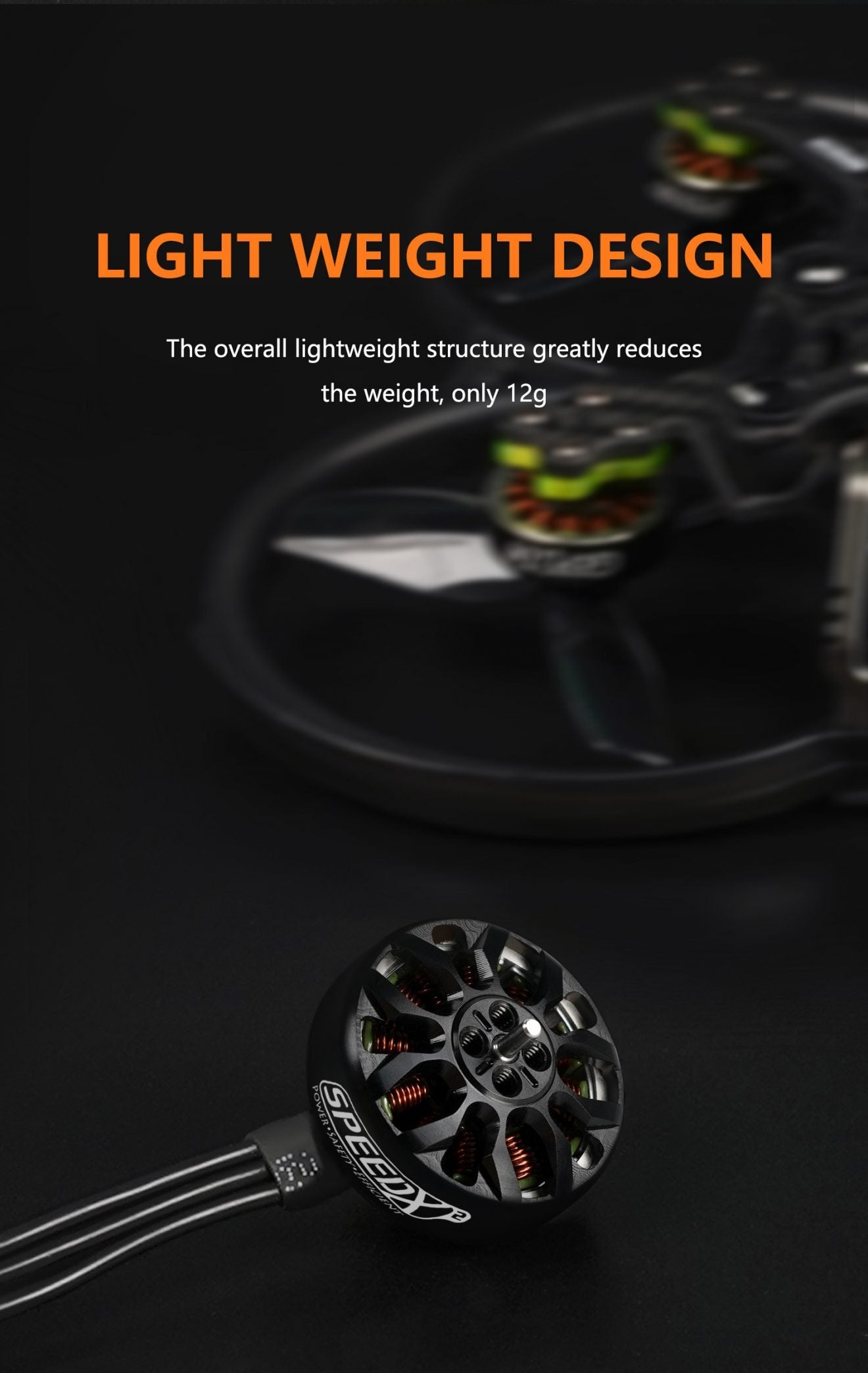 GEPRC SPEEDX2 1804 2450KV/3450KV Motor