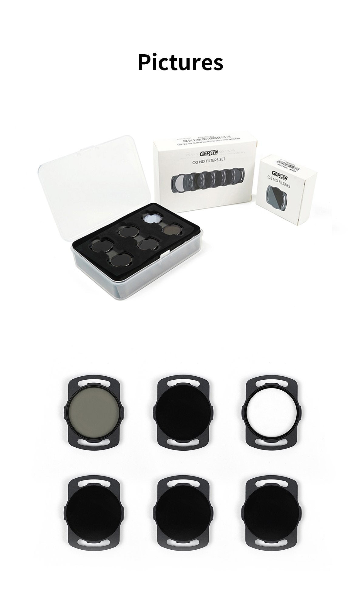 GEPRC DJI O3 Air Unit ND Filters