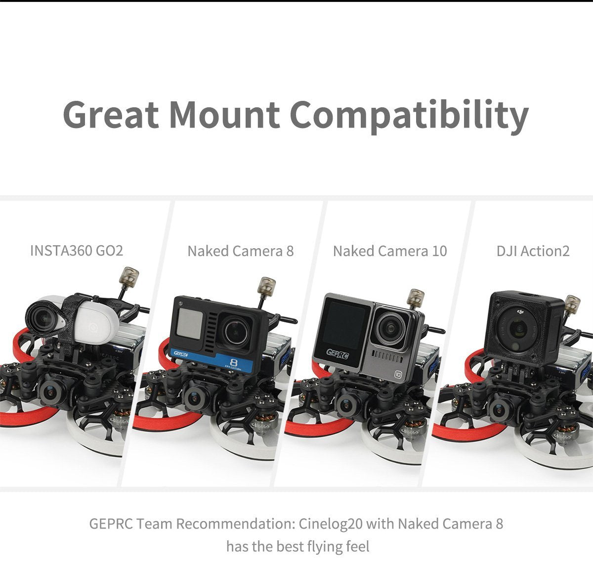 GEPRC CineLog20 Analog FPV Drone