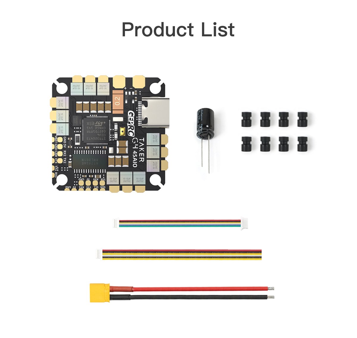 GEPRC TAKER G4 45A 8Bit AIO
