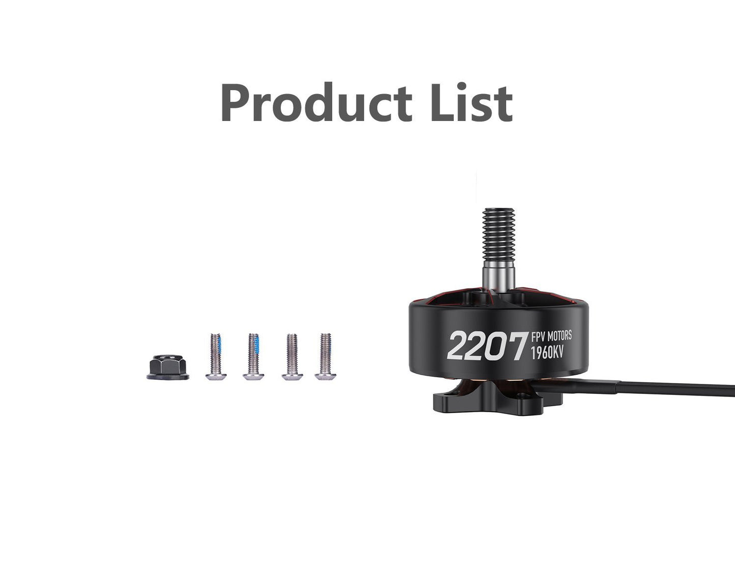 GEPRC SPEEDX2 2207 1960KV/2050KV Motor
