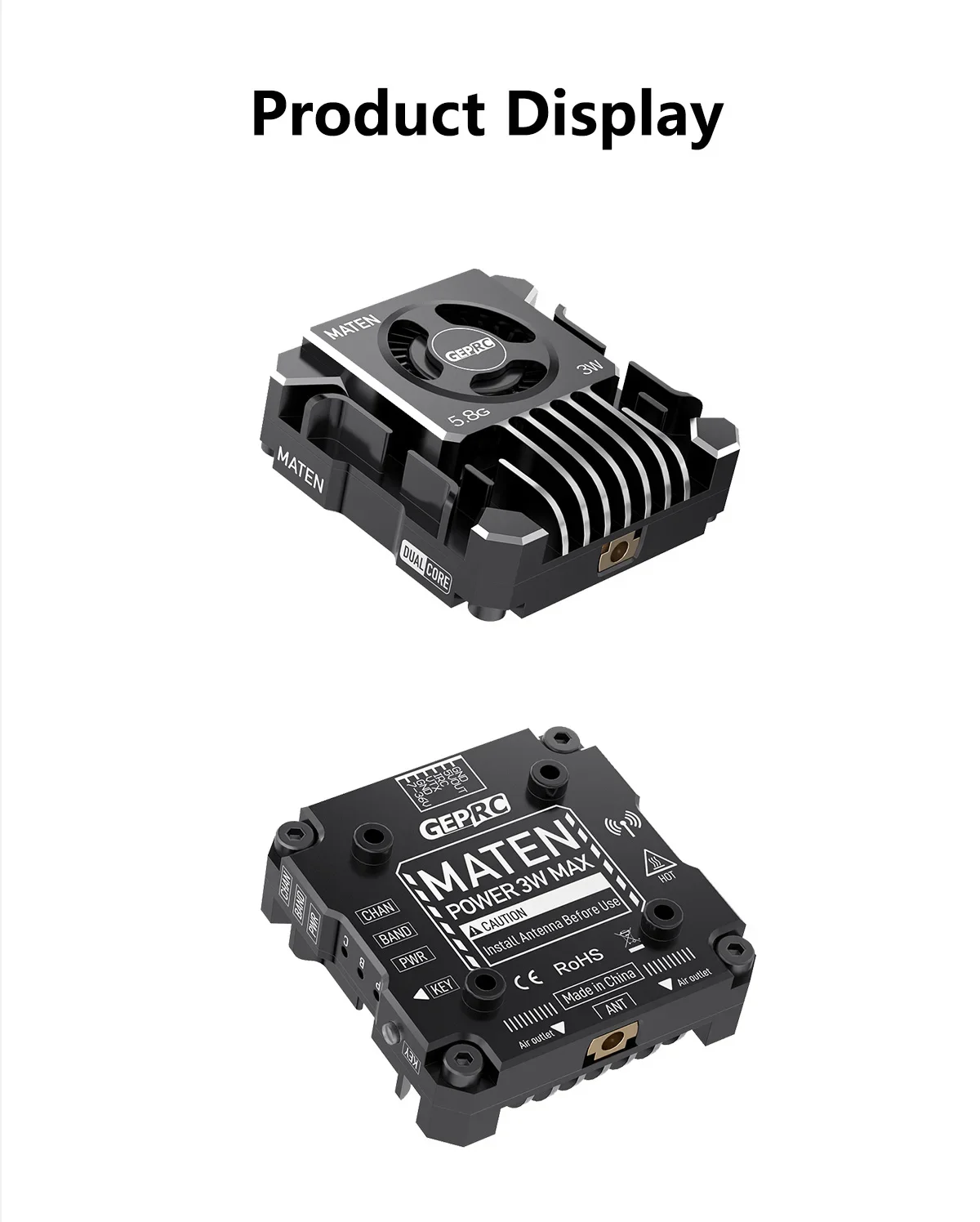 GEPRC MATEN 5.8G 3W VTX PRO