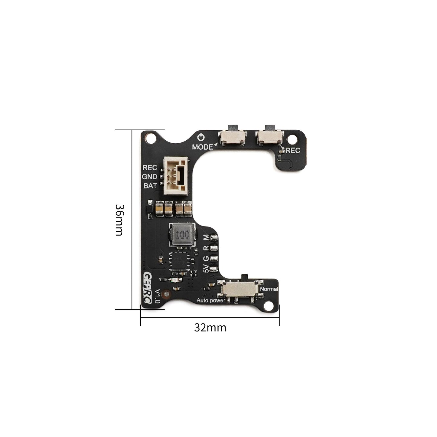 GEPRC Naked Camera GP8 Case with BEC Board
