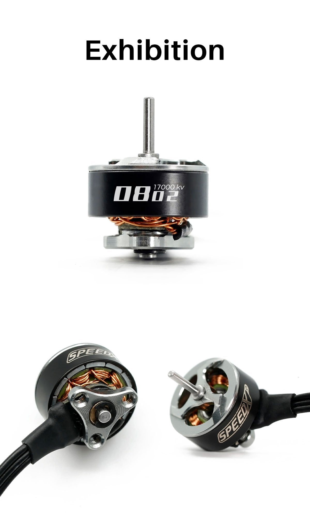 GEPRC SPEEDX2 0802 Brushless Motor 17000KV/22000KV