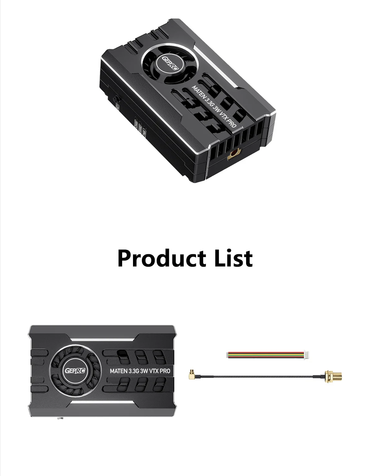 GEPRC MATEN 3.3G 3W VTX PRO